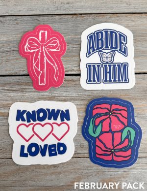 Elevated Faith Sticker Club