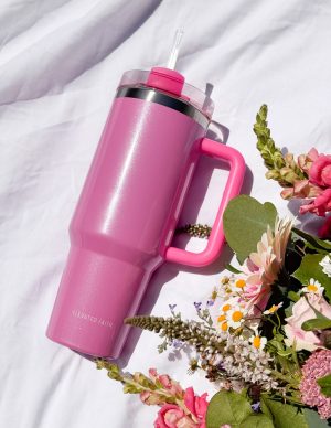 Basics Pink 40 oz Tumbler