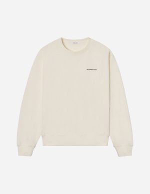 Basics White Sand Unisex Crewneck