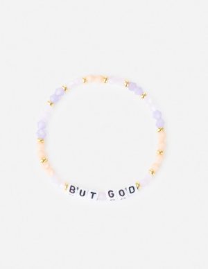 But God Letter Bracelet