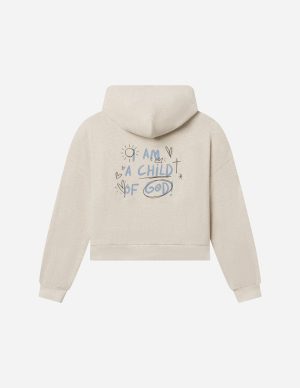 Child of God Eggshell Full-Zip Hoodie