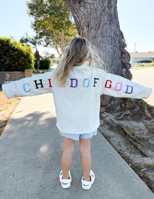 Child of God Fleece Kids Pullover