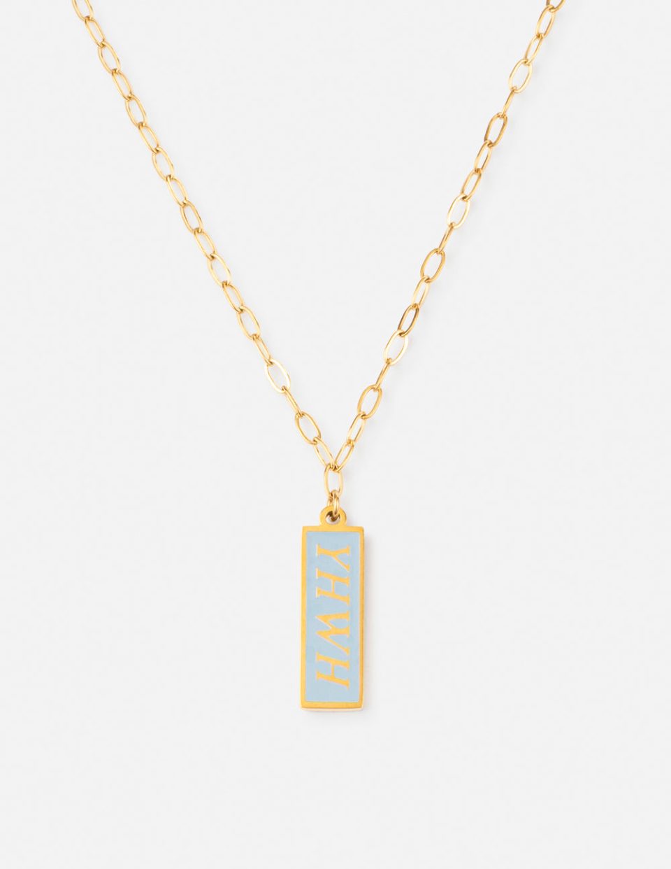 Enamel YHWH Necklace