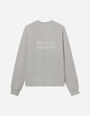 Fruit of the Spirit Grey LS Unisex Tee