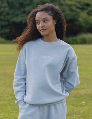 God Is Here Unisex Crewneck