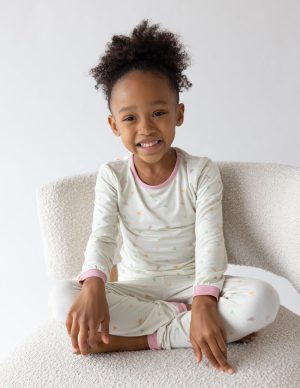 Heart Bamboo Kids Pajama Set