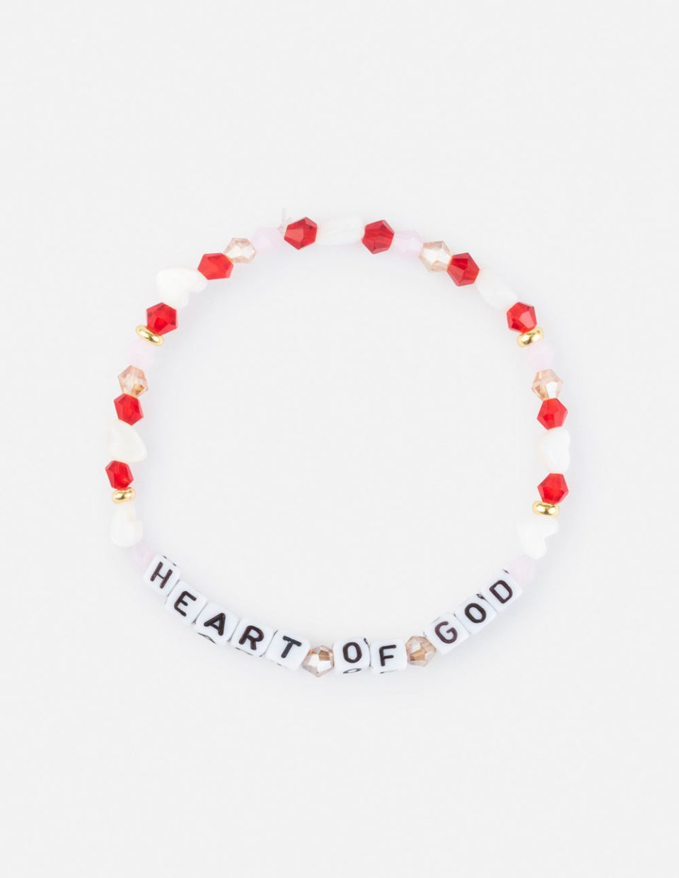 Heart of God Letter Bracelet