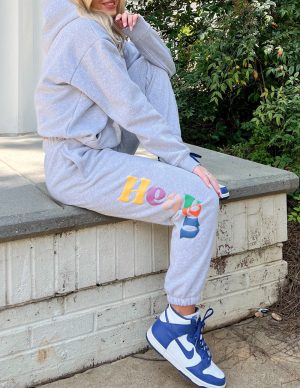 Heaven Heather Grey Unisex Sweatpant