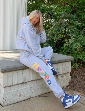 Heaven Heather Grey Unisex Sweatpant