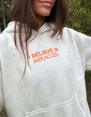 I Believe in Miracles Camo Unisex Hoodie