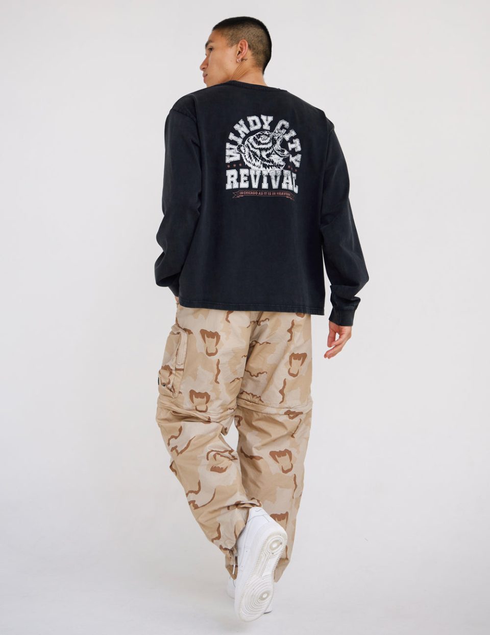 In Chicago as It Is in Heaven LS Heavyweight Tee