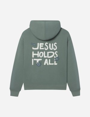 Jesus Holds It All Unisex Hoodie