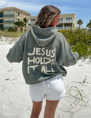 Jesus Holds It All Unisex Hoodie