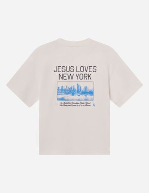 Jesus Loves New York Heavyweight Tee