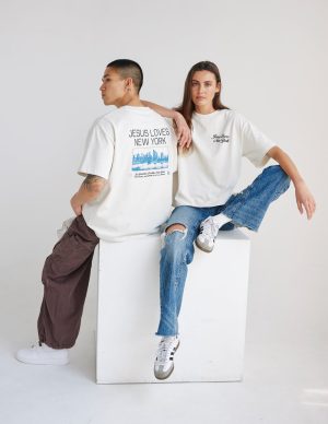 Jesus Loves New York Heavyweight Tee