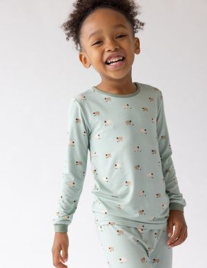 Lamb Bamboo Kids Pajama Set