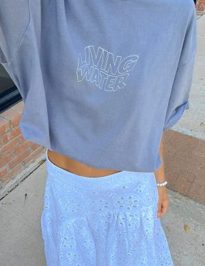 Living Water Blue Unisex Tee