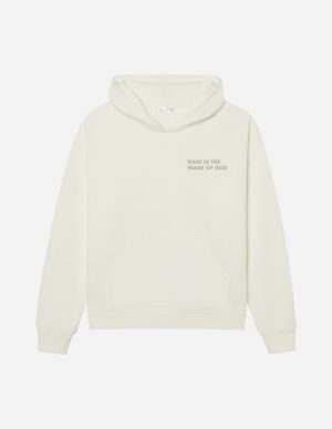Made in the Image of God Cream Hoodie