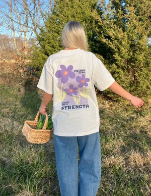 My Strength Floral Unisex Tee
