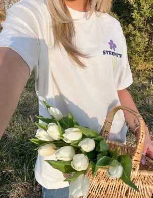 My Strength Floral Unisex Tee