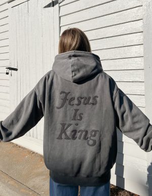 Not Sorry Jesus Is King Unisex Hoodie