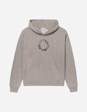 Not of This World Beige Unisex Hoodie