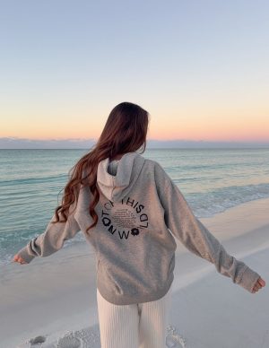 Not of This World Beige Unisex Hoodie