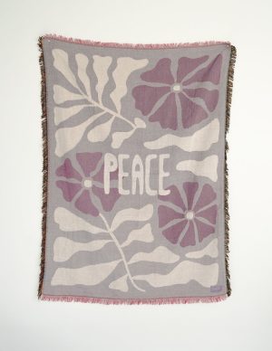 Peace Throw Blanket