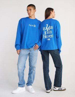 Pray for Los Angeles LS Heavyweight Tee