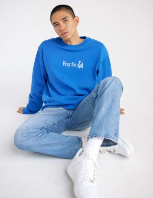 Pray for Los Angeles LS Heavyweight Tee