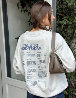 Talk to God Unisex Crewneck
