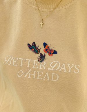 Textured Cross Necklace