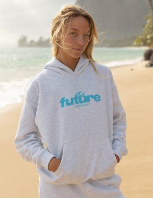 The Future Is Bright Retro Unisex Hoodie