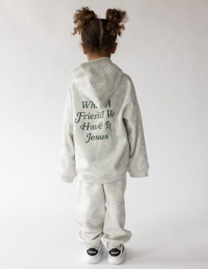 What a Friend in Jesus Camo Kids Hoodie