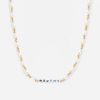 Worthy Letter Necklace