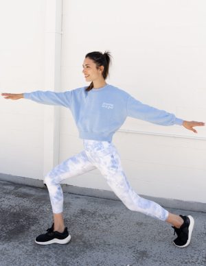 Growing With God Cropped Crewneck